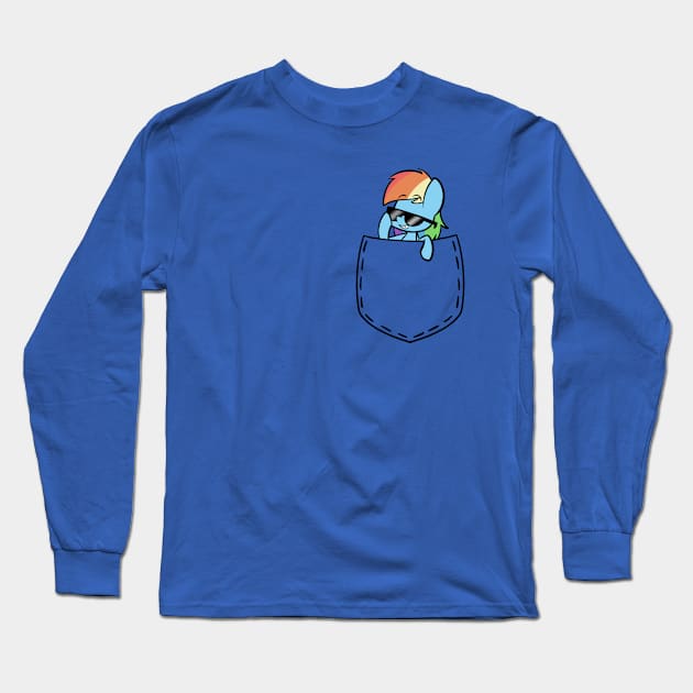 Dash in a Pocket Long Sleeve T-Shirt by typhwosion